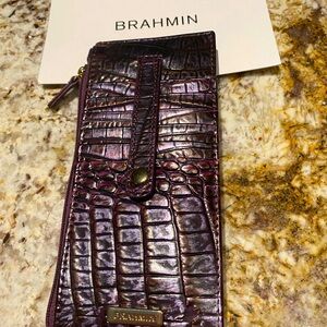 Purple Brahmin wallet